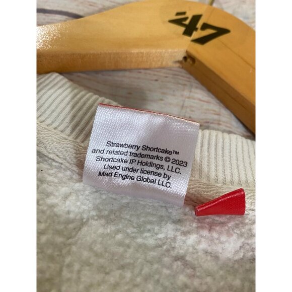 Strawberry Shortcake Women's All Over Print Long Sleeve Sweater - Medium - Picture 11 of 13